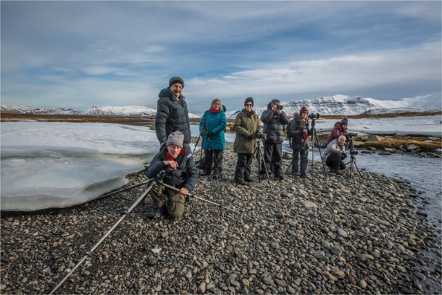 Some of Our Group - by Ian Rolfe