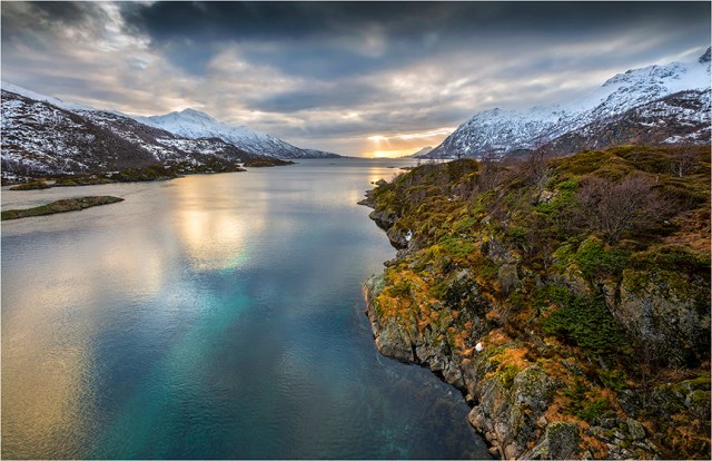 Lofoten Fjord Sunset - Greg Earl